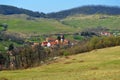 Atel fortified church Royalty Free Stock Photo