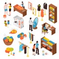 Atelier Studio Isometric Icons Set