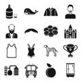 Atelier, style, fashion and other web icon in black style.