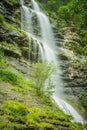 Aterfall in the spanish national park Ordesa and Monte Perdido, Royalty Free Stock Photo