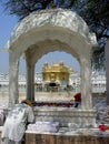Ath Sath Tirath in The Golden Temple Amritsar, India Royalty Free Stock Photo