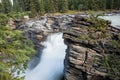 Athabasca Falls in Jasper National Park - Alberta, Canada