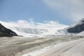 Athabasca Glacier Royalty Free Stock Photo