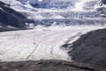 Athabasca Glacier And Columbia Ice Field Royalty Free Stock Photo