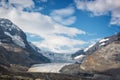 Athabasca glacier in Columbia Icefield, Jasper National park, Rocky Mountains, Alberta Canada Royalty Free Stock Photo