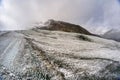 Athabasca glacier Columbia Icefields, Canada Royalty Free Stock Photo