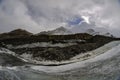 Athabasca glacier, Columbia Icefields, Jasper National Park Royalty Free Stock Photo