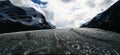 Athabasca Glacier at Jasper Royalty Free Stock Photo