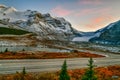 Athabasca Glacier Jasper National Park ,Canada Royalty Free Stock Photo