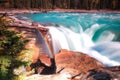 Athabasca Falls in Banff Royalty Free Stock Photo