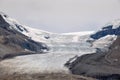 Athabaska Glacier on Icefield Parkway in all it's splendeur, Alb Royalty Free Stock Photo