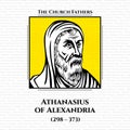 Athanasius of Alexandria 298 Ã¢â¬â 373, also called Athanasius the Great. Athanasius was a Christian theologian, a Church Father