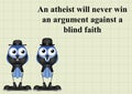 Atheism saying