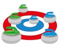 Atheletic play curling