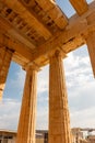 Propylaea on the Acropolis, Athens Royalty Free Stock Photo