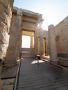 Propylaea on the Acropolis, Athens Royalty Free Stock Photo