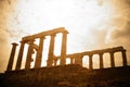 Athen Akropolis Parthenon Greece Blu Sky Amazing Royalty Free Stock Photo