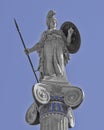 Athena the ancient Greek goddess statue