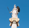 Athena God statue Royalty Free Stock Photo