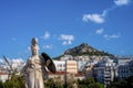 Athena statue from the Academy of Athens ,Greece