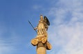 Athena Statue - National Academy of Arts in Athens, Greece Royalty Free Stock Photo