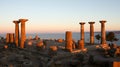 Athena Temple in Assos, Ãâ¡anakkale, Turkey.