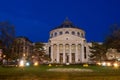 Athenaeum in the night