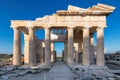 Athenian Acropolis Gate Royalty Free Stock Photo