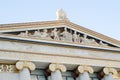 Athens academy gold pediment