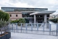 Athens Acropolis museum entrance exhibits the findings of the archaeological site, Greece Royalty Free Stock Photo