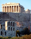 Athens Acropolis Parthenon Royalty Free Stock Photo