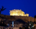 Athens Acropolis Parthenon twilight