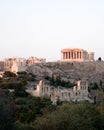 Athens Acropolis at sunset