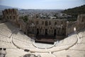 Athens Acropolis theater Royalty Free Stock Photo