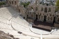Athens Acropolis theater Royalty Free Stock Photo