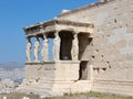 Athens, the Caryatids Royalty Free Stock Photo