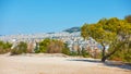 Athens city from The Hill of the Nymphs