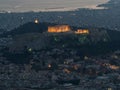 Athens cityscape with Acropolis as the main subject