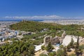 Athens cityscape, south view from Acropolis