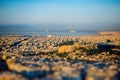 Athens cityscape view