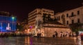 ATHENS, GREEC, DECEMBER 10, 2015: night view of the Church of the Pantanassa in Athens - Greece...IMAGE