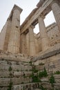 Athens, Greece: Acropolis - Detail of the Propyla