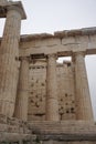 Athens, Greece: Acropolis - Detail of the Propyla