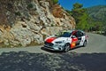 FORD FOCUS SUPPORT CAR AT INTERNATIONAL TOUR OF HELLAS - GREECE Royalty Free Stock Photo