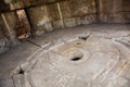 Interior of the Tower of the Winds or the Horologion of Andronikos Kyrrhestes an octagonal Pentelic