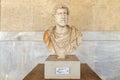 Portrait bust of the emperor Antoninus Pius, in the Stoa of Attalos, ancient Agora of Athens