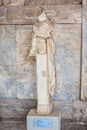 Supporting figure for a statue of Hermes carrying the infant Dionysos at the Stoa of Attalos in