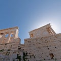 Athens Greece, Athena Nike victorious small temple with Ionian style columns