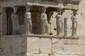 Acropolis caryatids Royalty Free Stock Photo