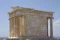 Athena temple in Athens acropolys, Greece Royalty Free Stock Photo